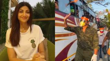 Shilpa Shetty lauds 'superhero' Sonu Sood for helping migrants