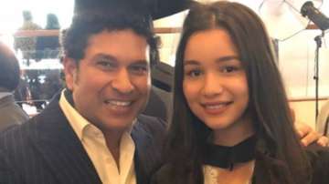 Sachin Tendulkar savours beetroot kebab made by daughter Sara