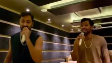 Karaoke Time: Hardik Pandya sings Bollywood song 'Teri Mitti' with Krunal, video goes viral
