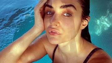 Gabriella Demetriades' reply to 'weird lips' comment on swimming pool photos is pure class