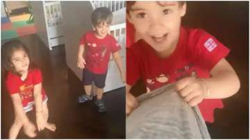 This video of Karan Johar's kids Yash and Roohi dancing to Simmba's Aankh Marey song is unmissable