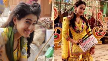 Sara Ali Khan misses being a 'working woman', shares first day photos from films sets