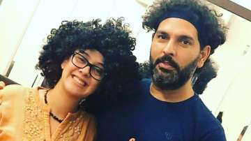 Hazel Keech copies husband Yuvraj Singh's hairdo and we can't stop laughing
