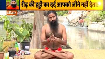 Swami Ramdev shares yoga asanas to relieve the pain instantly