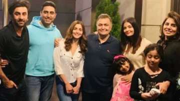 Riddhima remembers Rishi Kapoor, shares family photo with Neetu, Ranbir-Alia and Aishwarya, Abhishek