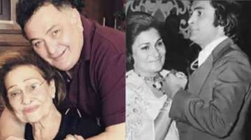 Reunited with his favourite: Riddhima shares throwback photo of Rishi Kapoor with mother Krishna Raj