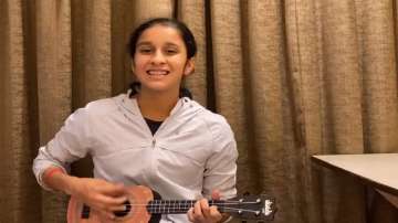 WATCH: Jemimah Rodrigues plays ukulele, sings 'Chand Sa Roshan Chehra'