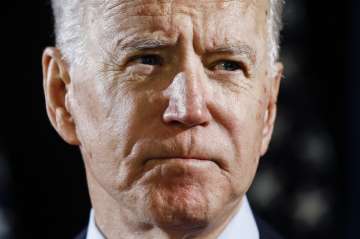 In this March 12, 2020, file photo Democratic presidential candidate former Vice President Joe Biden