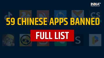 full list of chinese apps banned, 59 chinese apps banned, chinese apps ban, tiktok, likee, wechat, U