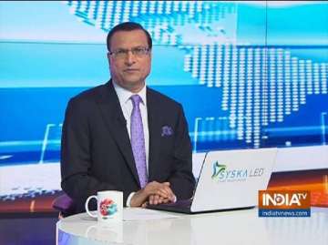 India TV Editor-in-Chief and Chairman Rajat Sharma.