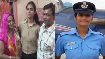 MP: Tea seller's daughter flies high, becomes IAF officer