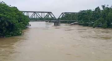 Heavy monsoon rains have caused flood situation in several low lying areas of Assam. Tinsukia, Dibru