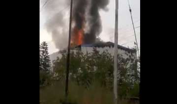 Major fire errupts in factory making sanitisers in Solan, Himachal Pradesh