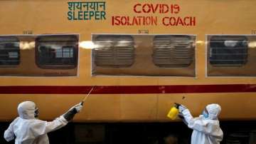 Anand Vihar railway station makes space for isolation coaches
