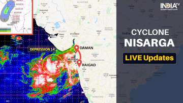 Cyclone Nisarga LIVE Updates mumbai High Alert, Mumbai Cyclone Nisarga, Thane Cyclone Nisarga, Daman