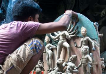 In a first, Maa Durga idol made in Kolkata's famed potters' hub Kumartuli, shipped to Australia (Rep