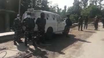 Terrorists, Security forces, Kashmir, Shopian