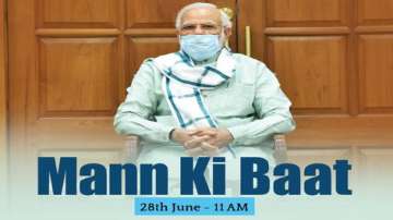 PM Modi to address the nation through Mann Ki Baat at 11 am