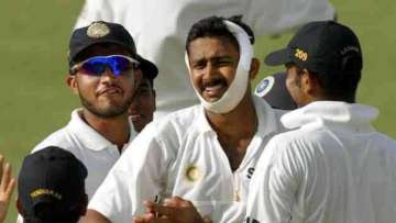 In that 2002 Test, Kumble was struck by a vicious bouncer from Mervyn Dillon and suffered from a broken jaw.