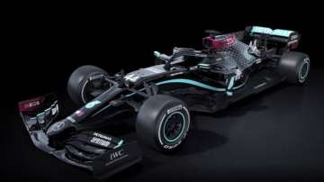 Mercedes unveil black-liveried cars