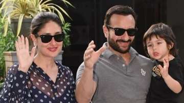 Saif Ali Khan's interview gets crashed by son Taimur once again