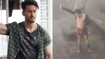 Tiger Shroff’s lookalike breaks the internet with his dance moves amid heavy rain and storm