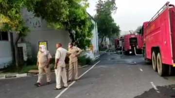 Fire breaks out in godown of auto parts company in Greater Noida	