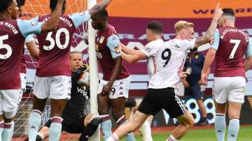 Hawk-Eye glitch mars 1st game back in Premier League as Sheffield United denied win over Aston Villa