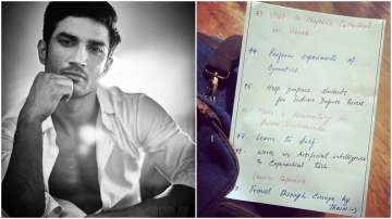 From learning Kriya yoga to help send kids to NASA: Pics of Sushant Singh Rajput's 50 wishes list go viral