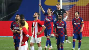 La Liga: Barcelona beat Athletic 1-0 to move back in front of Real Madrid