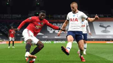 Paul Pogba helps Manchester United draw at Tottenham on return from injury