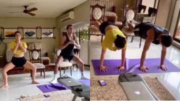Sara Ali Khan, brother Ibrahim's workout video amid lockdown will give you sibling goals