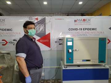 IITR develops sterlizing machine for N95 masks, PPE kits