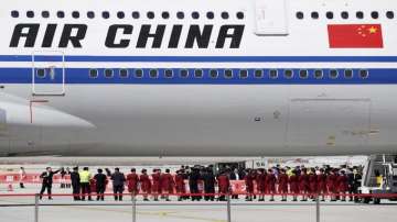 A representational image of an Air China plane at Beijing airport