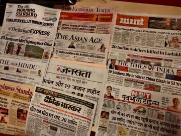 How Indian newspapers reacted to India-China clashes