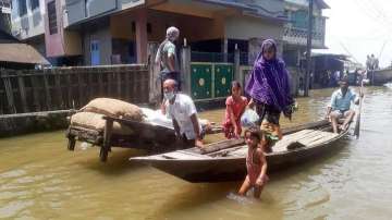 5 people die in flood-related incidents in Assam; over 25 lakh people hit by deluge