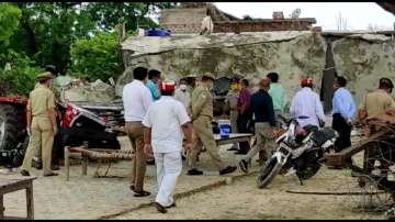 Kanpur: UP SIT probing police's 'connivance' with Vikas Dubey visits Bikru village