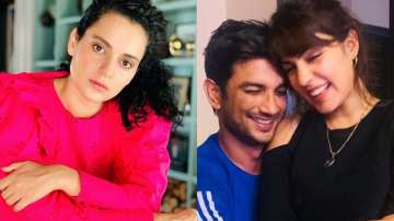 Kangana Ranaut says Sushant Singh Rajput was frightened when he met Rhea Chakraborty