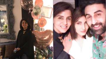 On Neetu Kapoor's 63rd birthday, wishes pour in from Riddhima, Ranbir Kapoor and others
