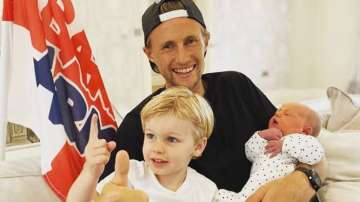 Joe Root welcomed the birth of his second child