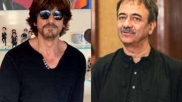 Actor Shah Rukh Khan and filmmaker Rajkumar Hirani