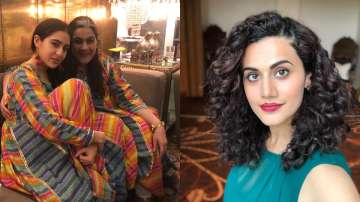 Taapsee Pannu sings praise for Badla costar Amrita Singh. Sara Ali Khan sends 'big hug'