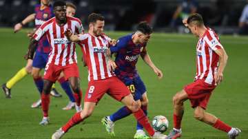 La Liga: Lionel Messi scores 700th goal, Barcelona held 2-2 by Atletico Madrid