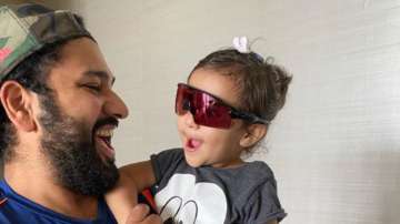 She wears it better than dada: Rohit Sharma posts picture with daughter Samaira