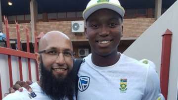 hashim amla, hashim amla lungi ngidi, lungi ngidi south africa, south africa cricket team