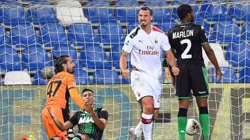 Serie A: Zlatan Ibrahimovic scores twice as AC Milan beat Sassuolo 2-1