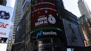 Mohun Bagan Day: Times Square’s NASDAQ billboard gives iconic tribute to the legendary club