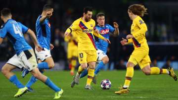 Napoli president concerned with coronavirus ahead of Champions League clash against Barcelona