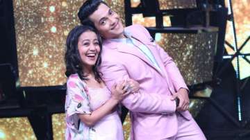 Neha Kakkar sings praise for Aditya Narayan for the promo of Indian idol 12