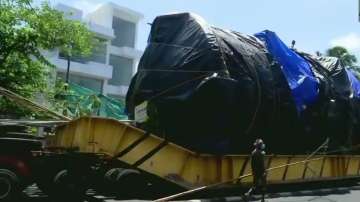 Truck carrying 70 tonnes of aerospace machine took a year to reach Kerala from Maharashtra